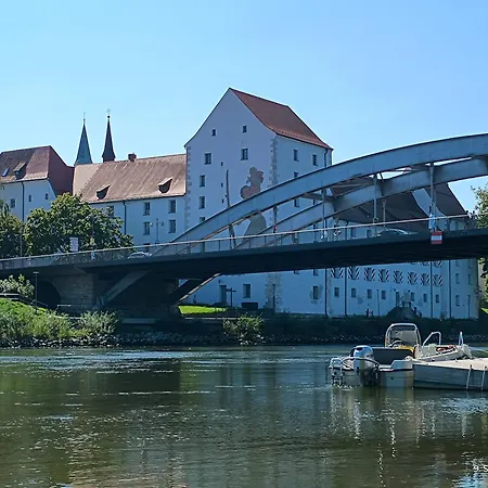 דירה Gadd # 002 Glueck An Der Donau # Elegant 24#7 Check In שטראובינג