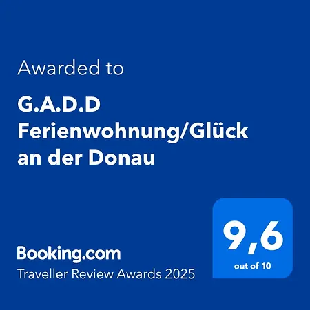 公寓 Gadd 002 Glueck An Der Donau I Elegant 24 H Check-in *
