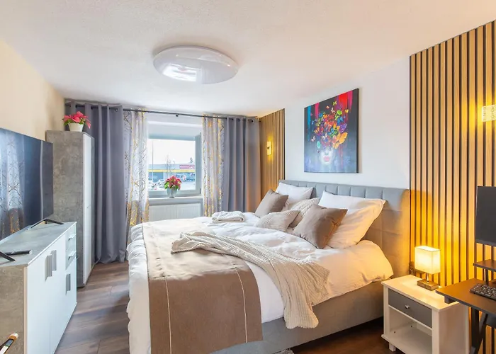 아파트 Gadd # 002 Glueck An Der Donau # Elegant 24#7 Check In *
