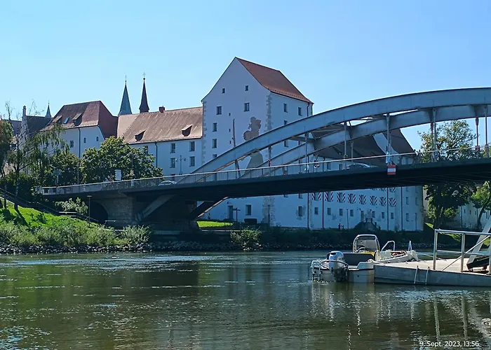 아파트 Gadd # 002 Glueck An Der Donau # Elegant 24#7 Check In 스트라우빙